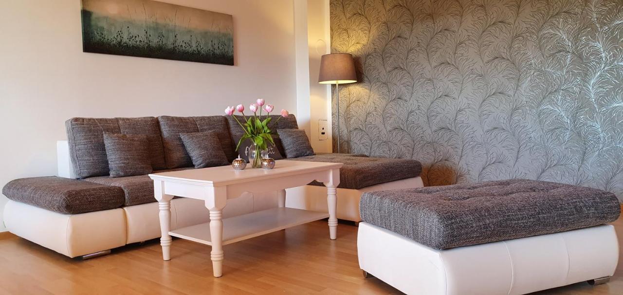 Moderne Ferienwohnung Mit Eigenem Garten Und Traumhaften Blick Wilhelmsthal Экстерьер фото
