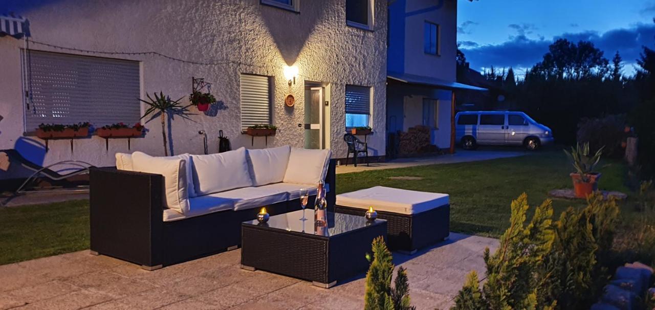 Moderne Ferienwohnung Mit Eigenem Garten Und Traumhaften Blick Wilhelmsthal Экстерьер фото