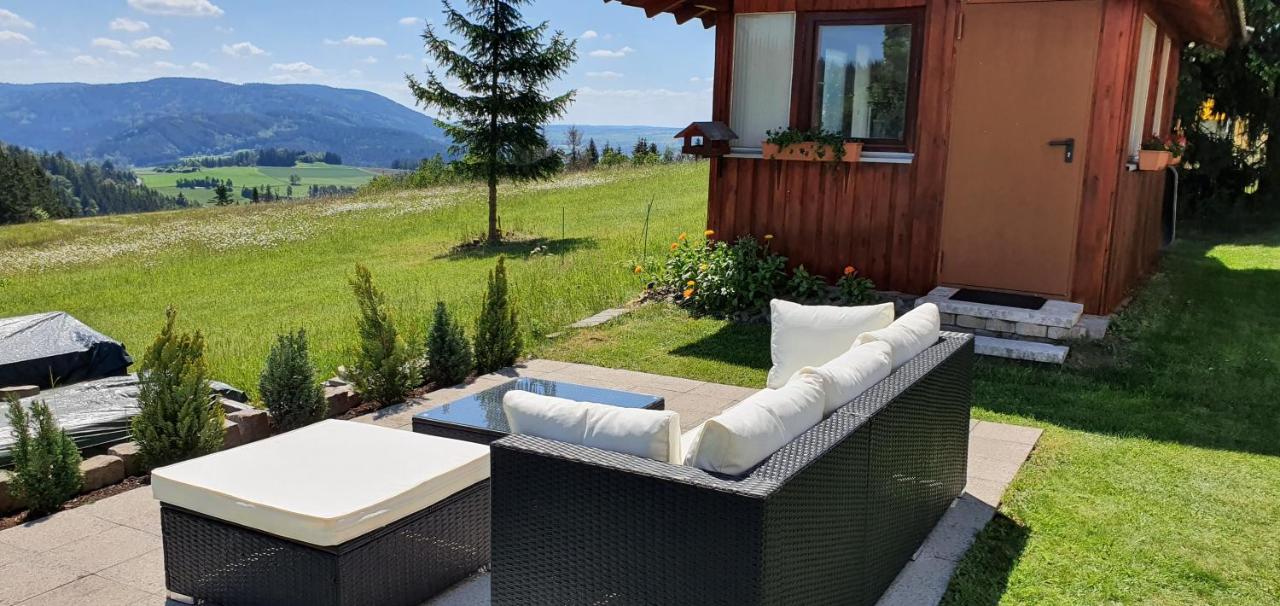 Moderne Ferienwohnung Mit Eigenem Garten Und Traumhaften Blick Wilhelmsthal Экстерьер фото