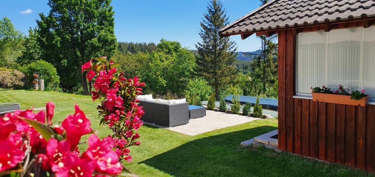 Moderne Ferienwohnung Mit Eigenem Garten Und Traumhaften Blick Wilhelmsthal Экстерьер фото