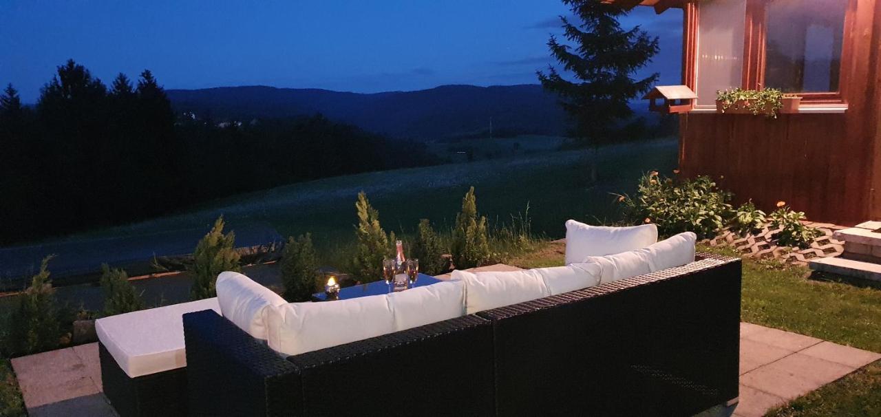 Moderne Ferienwohnung Mit Eigenem Garten Und Traumhaften Blick Wilhelmsthal Экстерьер фото
