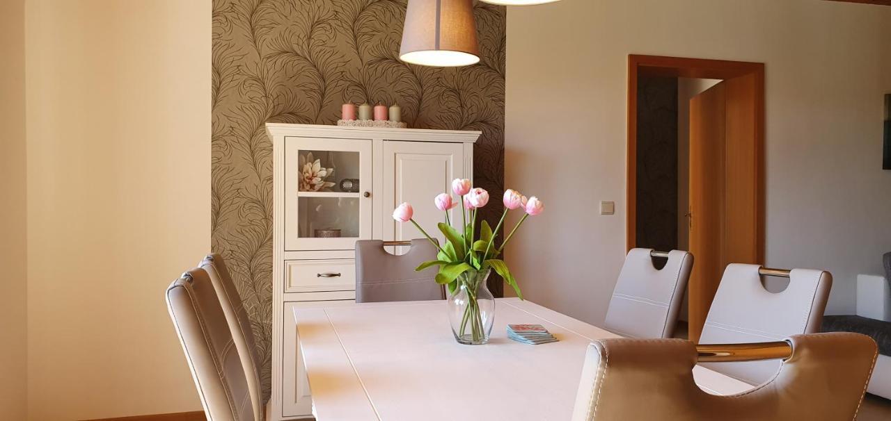 Moderne Ferienwohnung Mit Eigenem Garten Und Traumhaften Blick Wilhelmsthal Экстерьер фото