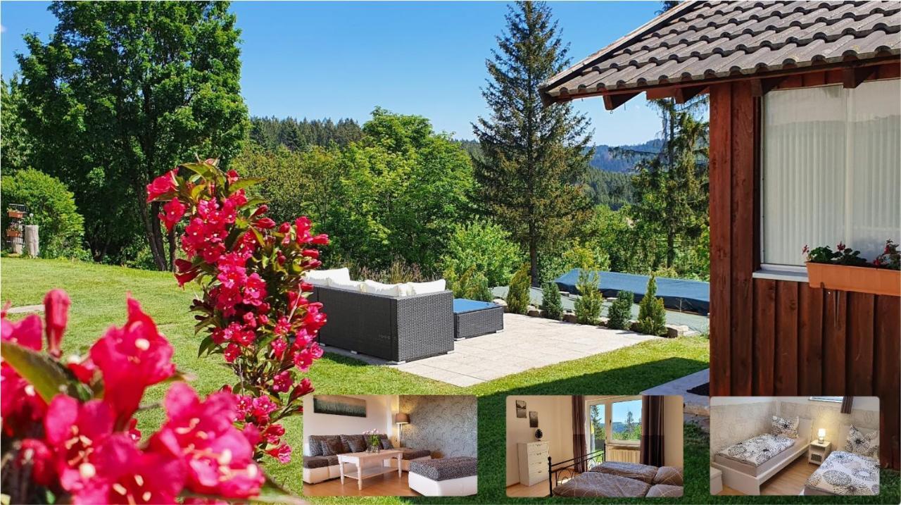 Moderne Ferienwohnung Mit Eigenem Garten Und Traumhaften Blick Wilhelmsthal Экстерьер фото