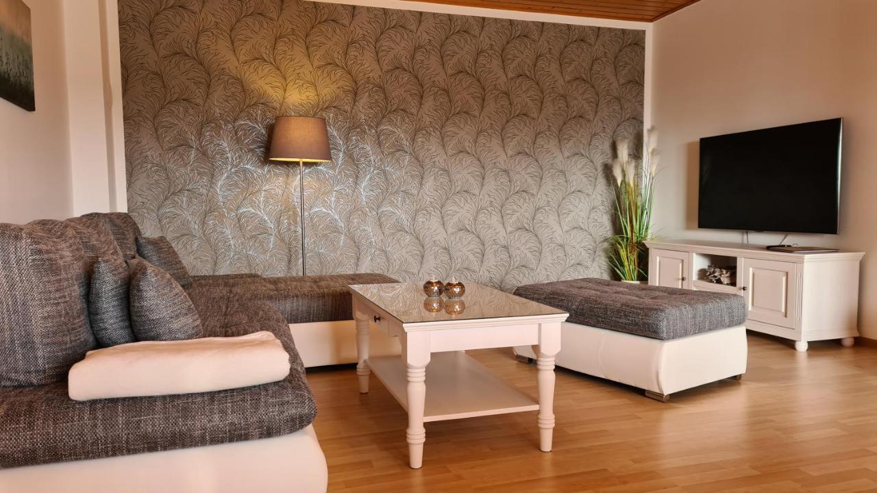 Moderne Ferienwohnung Mit Eigenem Garten Und Traumhaften Blick Wilhelmsthal Экстерьер фото