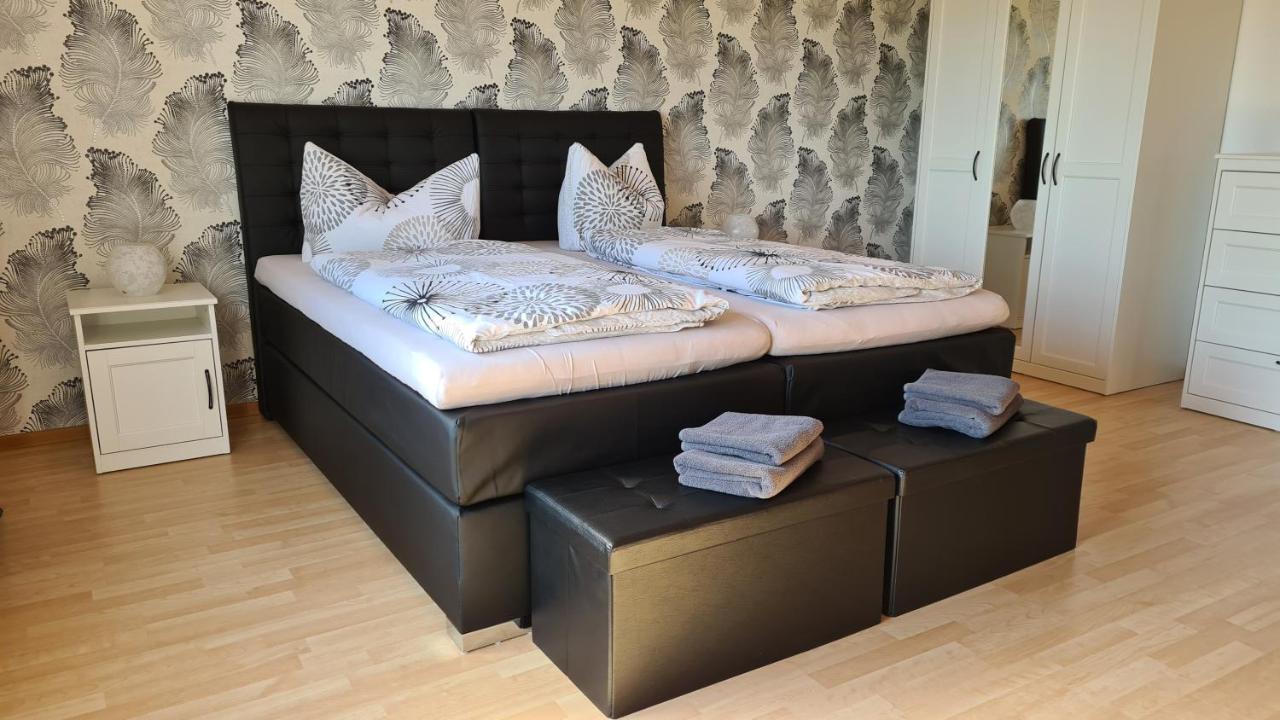 Moderne Ferienwohnung Mit Eigenem Garten Und Traumhaften Blick Wilhelmsthal Экстерьер фото